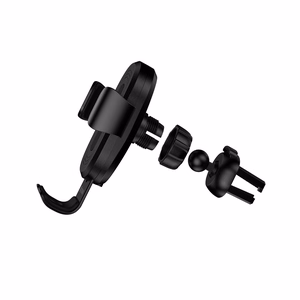 Devia car holder Gravity with wireless inductive charger black 10W air vent