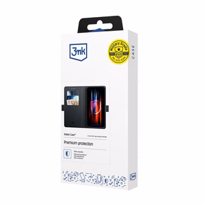 3mk Wallet Чехол для Xiaomi Redmi Note 15 5G — чёрный