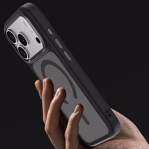 Benks Magnetic Mist Ümbris Metal Frame (K070) jaoks Iphone 17 Pro Max must (Camera Control Button)