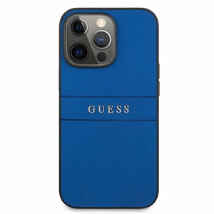 Guess GUHCP13LPSASBBL iPhone 13 Pro / 13 6.1" sinine/sinine Saffiano rihma