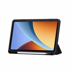 Tech-Protect SmartCase ümbris pliiatsiga Xiaomi Redmi Pad 2 9.7" - must