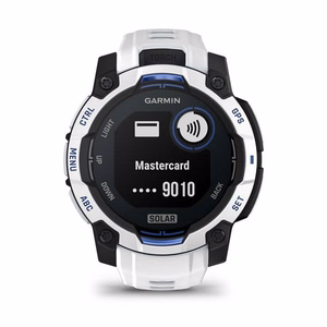 Garmin Instinct 3 Solar käekell, 45 mm, valge