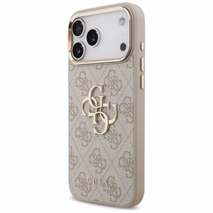 GUESS GUE005593 (PU W/ Big 4G Classic Logo) kaitseümbris seadmele iPhone 18 Pro Max / 17 Pro Max, värv: roosakuldne