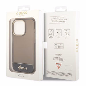 Guess GUHCP14LHGCOK iPhone 14 Pro 6.1 "must / must hardcase Translucent
