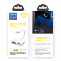 Joyroom S-H141 Lightning (male) - HDMI FullHD 1080p 60Hz (female) / Lightning (female) adapter - valge