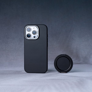 Benks Magnetic Armor Pro Kevlar Ümbris Metal Frame 600D (AD66) jaoks Iphone 16 Pro Max must (Camera Control Button)