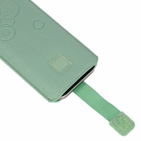 WONDER Deko Pouch Ümbris (Size S) jaoks Nokia 105 2019/150/216 roheline