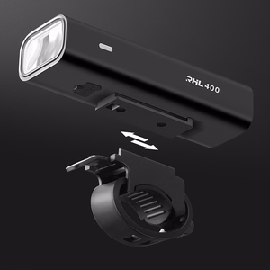 Wozinsky WSBLB2 eesmise (400 lm) ja tagumise USB-C-jalgrattatule komplekt – must
