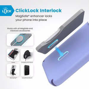 Speck Presidio2 Pro MagSafe'i ja ClickLocki toega ümbris iPhone 16 Pro Maxile, Future Lavender/Cassis Purple