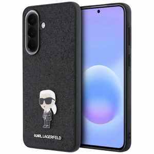 Karl Lagerfeld ümbris Samsung A57 (Fixed Glitter Ikonik Logo Metal Pin) must