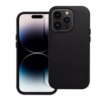 LEATHER MAG COVER ümbris jaoks SAMSUNG S25 PLUS must