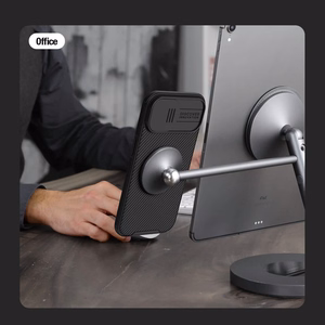 Nillkin CamShield Pro Magnetic Ümbris jaoks iPhone 15 Plus with Camera Protector - sinine