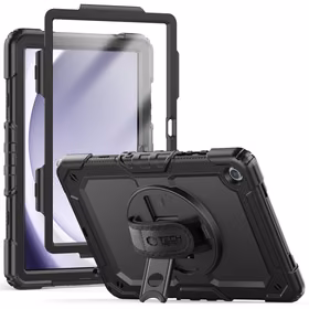 Tech-Protect Solid360 Ümbris jaoks Samsung Galaxy Tab A9 8.7 X110 / X115 - must