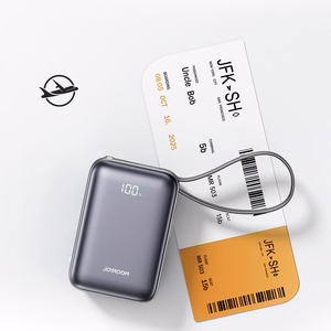 Joyroom JR-PBF29 20000mAh 22.5W powerbank koos kahekordse kaabliga must