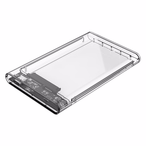 Orico 2139C3 2.5" HDD/SSD USB-C 5Gb/s kettaseade - läbipaistev