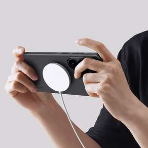 Nillkin Super Frosted Shield Pro Magnetic Ümbris ühilduv MagSafe for Samsung Galaxy S26 Ultra - must