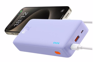 Baseus Airpow 20000mAh 20W powerbank (lilla)