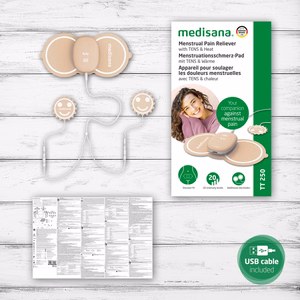 Medisana TT 250 menstruatsioonivalu leevendusseade TENS-i ja soojendusega