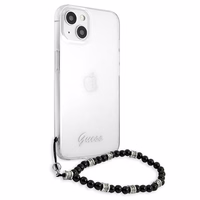 Guess GUHCP13MKPSBK iPhone 13 6.1" läbipaistev kõvakaane Black Pearl