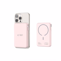 Powerbank Tech-Protect PB31 LifeMag MagSafe 10000 mAh - roosa