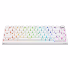 Savio ASTRAL valge JADE keyboard Gaming USB QWERTY US International