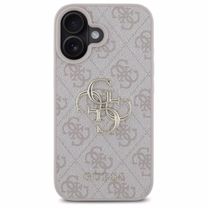 Guess 4G Big Logo Ümbris jaoks iPhone 16 - Roosa