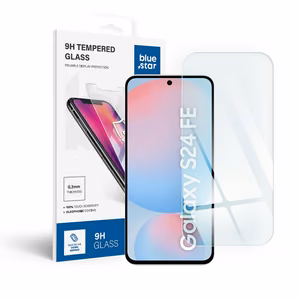 Karastatud klaas to Samsung Galaxy S24 FE sinine Star