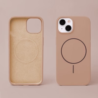 Silikoon Thin Mag ümbris for iPhone 17 6,3" pruun