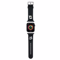 Karl Lagerfeld 3D Rubber Karl&Choupette Heads rihm for Apple Watch 38/40/41mm - must