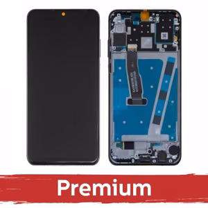 LCD ekraan ühilduv Huawei P30 Lite raamiga / Midnight Black / OEM