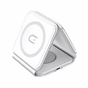 Dudao A11N 15W 3 в 1 индуктивное зарядное устройство - белый + кабель USB-C USB-C