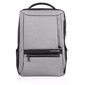 Modecom SMART 15 seljakott, must/hall, polüester