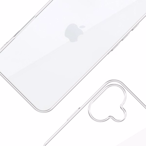 3mk Clear Ümbris Eco jaoks Apple iPhone 16 plus - läbipaistev