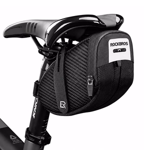 Rockbros B74 jalgratta sadulakott 0.75L - must