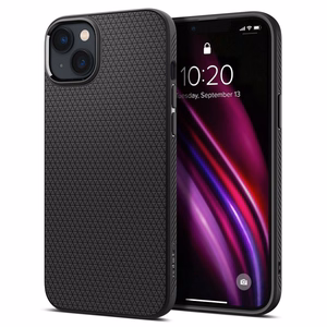 Spigen Liquid Air iPhone 14 ümbris - matt must