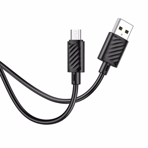 Kaabel USB A to Micro USB Hoco 2,4A 1 m X88 must