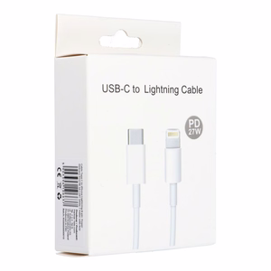 Kaabel Type C to Lightning PD 3A 27W C291 BOX 1 m valge