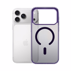 Чехол 3mk Frosty MagCase для iPhone 17 Pro Max - фиолетовый