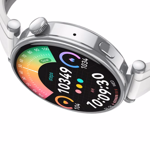 XO GT4 Mini AMOLED nutikell, hõbedane
