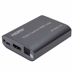 Video Capture koos Loop HDMI USB3.0, 4K 60Hz