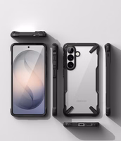 Ringke Fusion X Ümbris for Samsung Galaxy S26+ - läbipaistev must