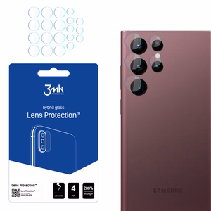 3mk Lens Protection™ Hybrid Camera Lens Glass for Samsung Galaxy S22 Ultra 5G