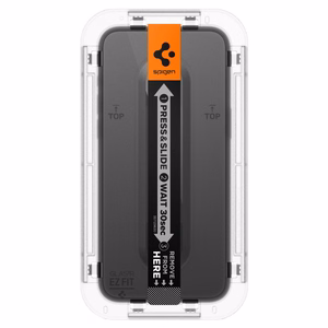 Spigen Glas.tR EZ Fit FC Karastatud klaas jaoks iPhone 15 Plus - must