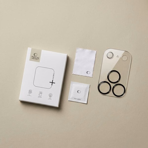 Läbipaistev Tech-Protect Cam Fit+ karastatud klaasist kaamerakaitse Apple iPhone 18 Pro Max telefonile