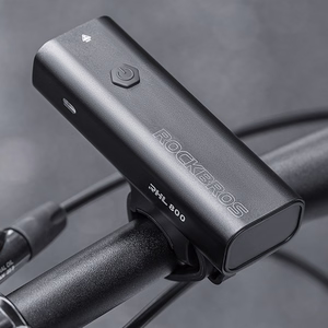 Rockbros 24710012001 eesmine jalgrattatuli 800 lm + USB-C - USB-A kaabel - must