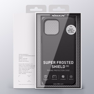 Nillkin Super Frosted Shield Pro ümbris seadmele iPhone 13 Pro Max, vastupidav, punane