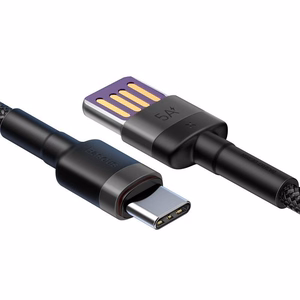 Baseus Cafule USB-C Cable Huawei SuperCharge, QC 3.0, 5A 1m (Must+Hall)