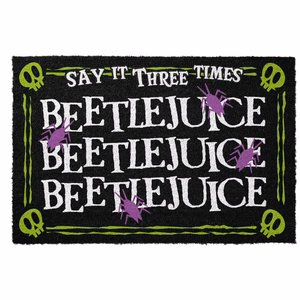 Beetlejuice uksematt, 40 × 60 cm