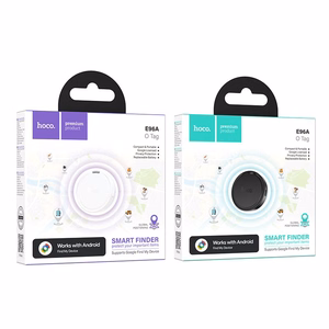 Locator compatible with Google Find My Device Hoco E96A valge