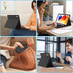 Tech-Protect SC Pen Ümbris jaoks Xiaomi Poco Pad M1 / punanemi Pad 2 Pro 12.1 - must